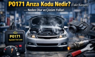 P0171 Arıza Kodu Nedir? (Fakir Karışım) — Neden Olur ve Çözüm Yolları
