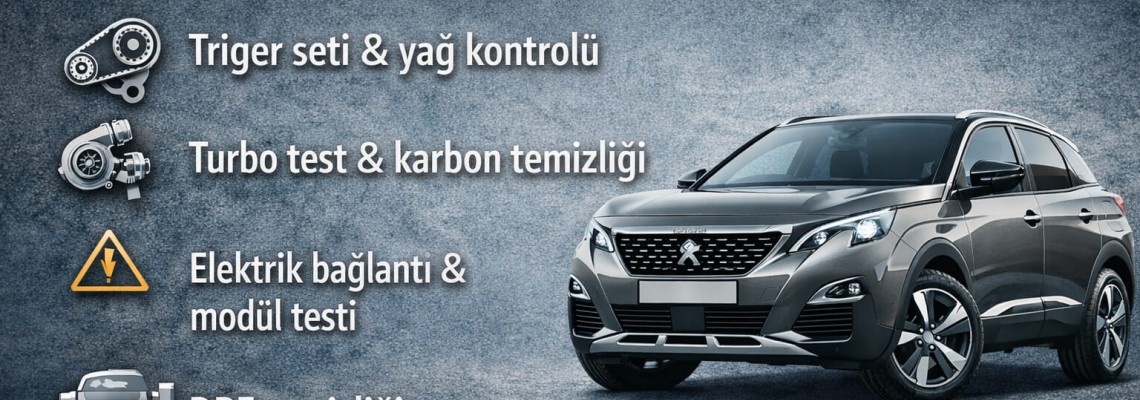 Peugeot 3008 Kronik Arızaları ve Ustalar İçin Çözümleri